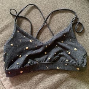Sports Bra with cute star pattern